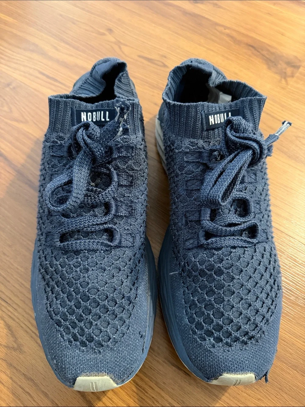 NOBULL Knit Trainer Sneakers in Dark Blue